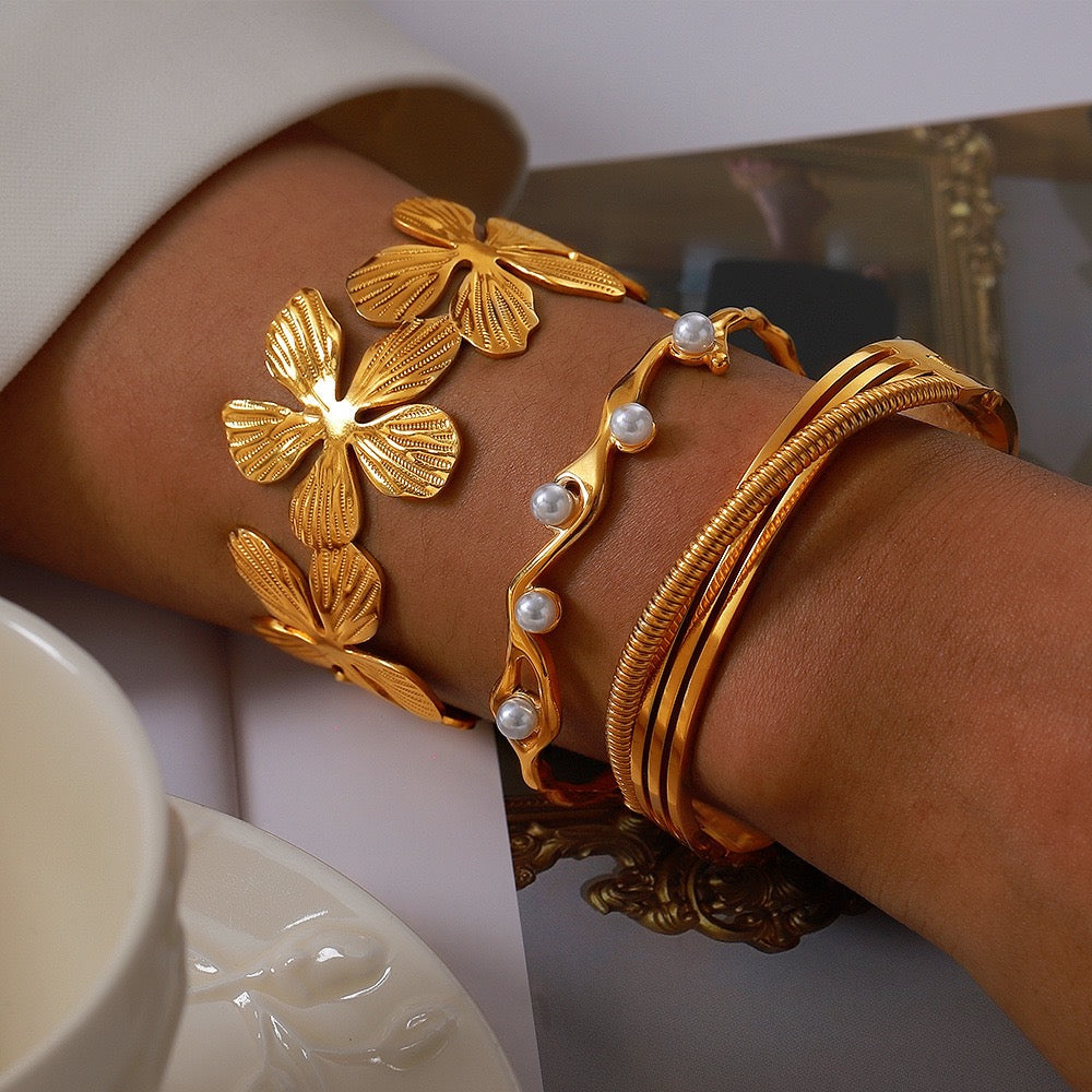 Niche-style Geometric Pattern Design Bracelet