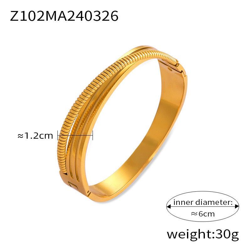 Niche-style Geometric Pattern Design Bracelet