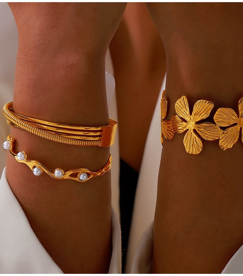 Niche-style Geometric Pattern Design Bracelet