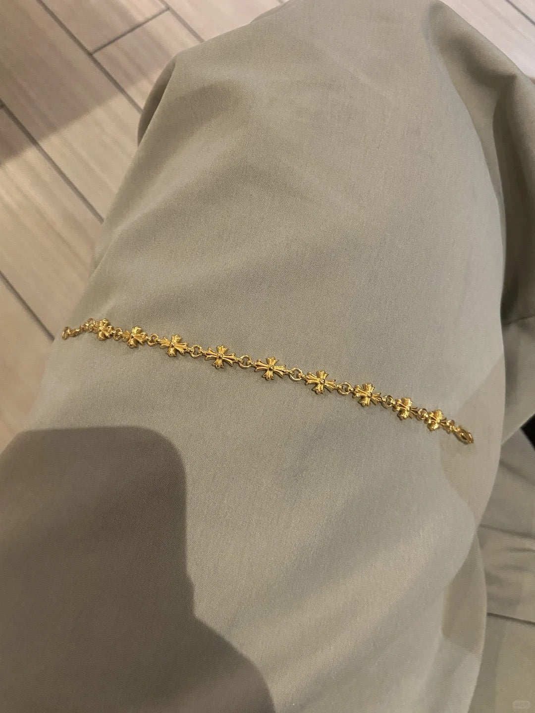 Vintage Cross Couple's Minimalist Bracelets